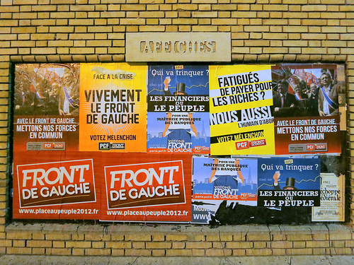 Affiches du Front de Gauche