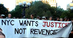 New York anti-war demo