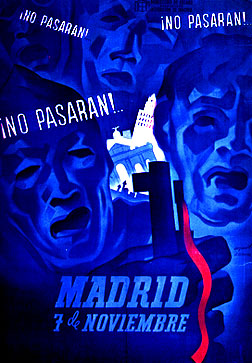 Spanish civil war poster