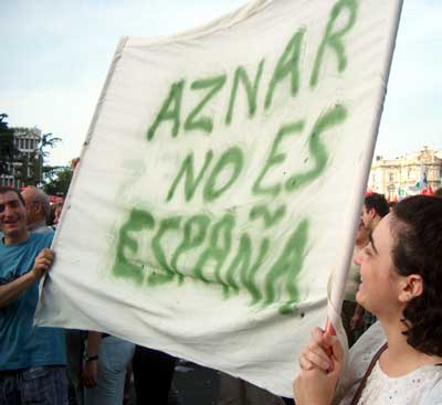 Aznar is not Spain!