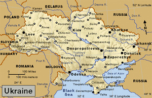Map of Ukraine