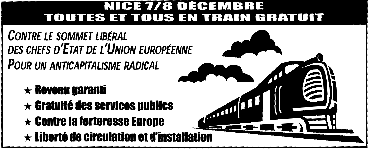 free train leaflet