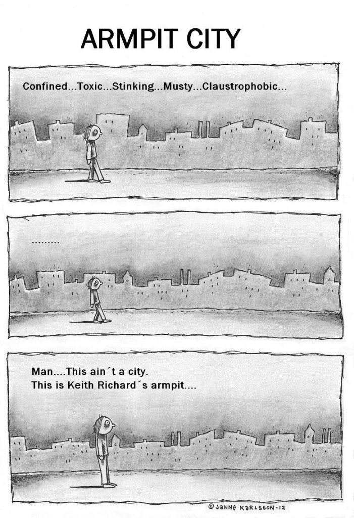 street life cartoon